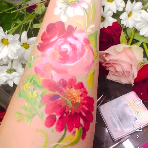 | Anna Vasileva | Sacramento Face Painter & Balloons | logo