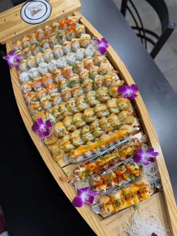 Sushi Boat Platter 0 Rancho Cordova-1
